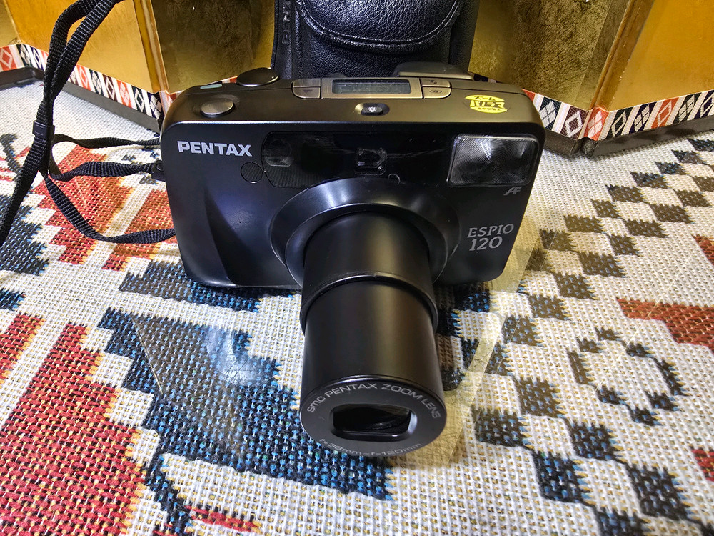 펜탁스 에스피오 120 자동필름카메라--2