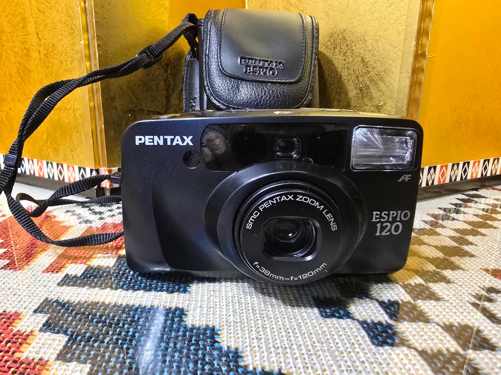 펜탁스 에스피오 120 자동필름카메라--3