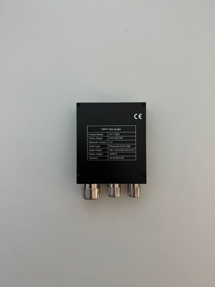 Coms HiFi 블루투스 오디오 앰프 2채널 소형 100W+100W + 전원 어댑터--5