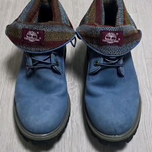 팀버랜드 롤탑 스웨이드 블루 앵클부츠 (255~260)