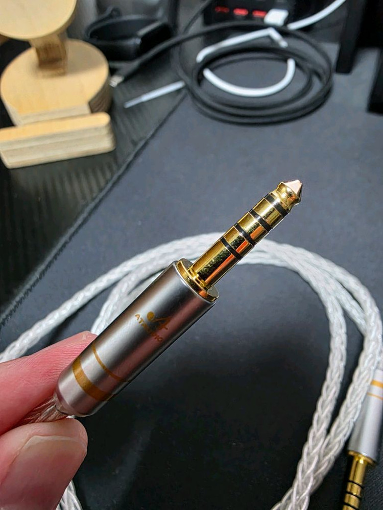 ATAUDIO 4.4mm HIFI 밸런스 오디오 케이블 1M--1