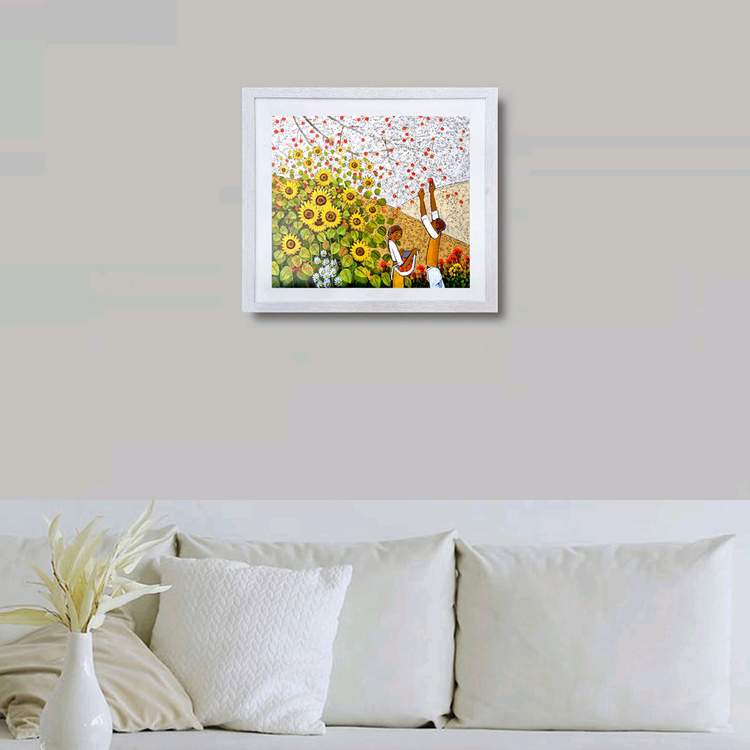 해바라기&감나무--1