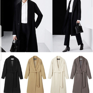 베라왕 롱코트 카멜 55