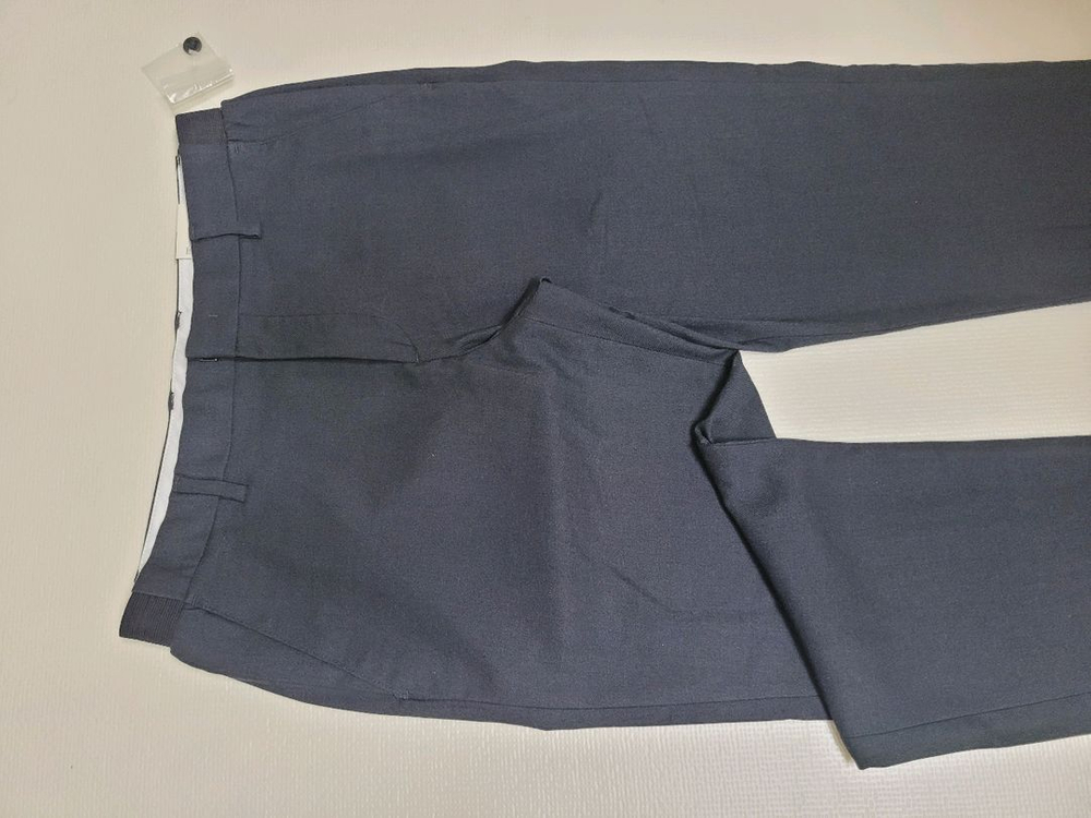 스파오 SPAO 남자 사이드밴딩 슬랙스 32 다크그레이--12