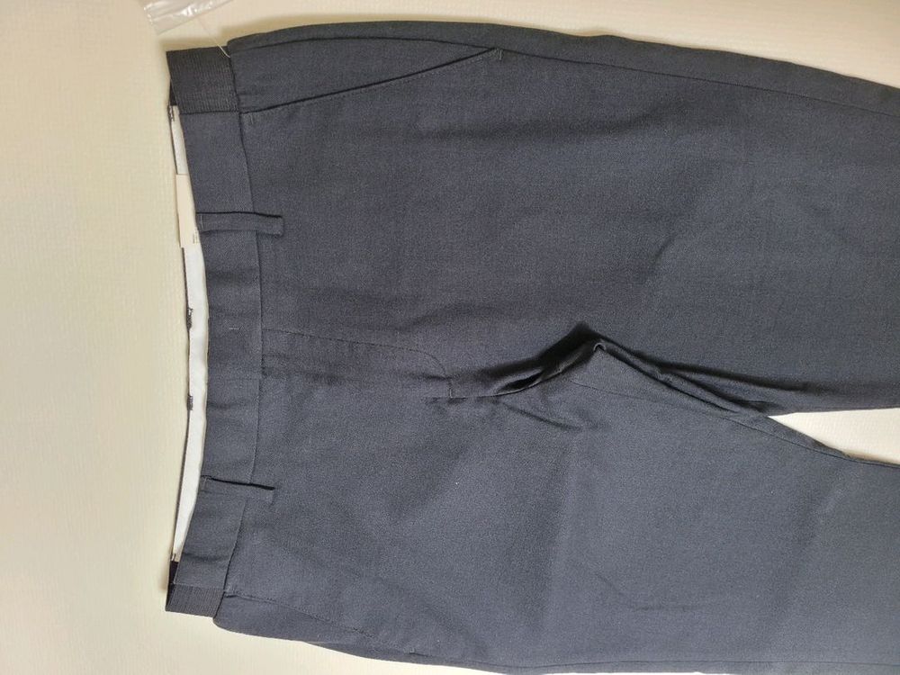 스파오 SPAO 남자 사이드밴딩 슬랙스 32 다크그레이--3