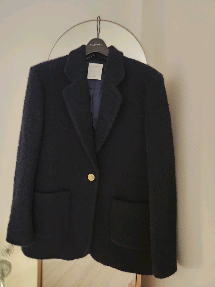 산드로 울 알파카 혼방 자켓 /상태 양호 36사이즈--1