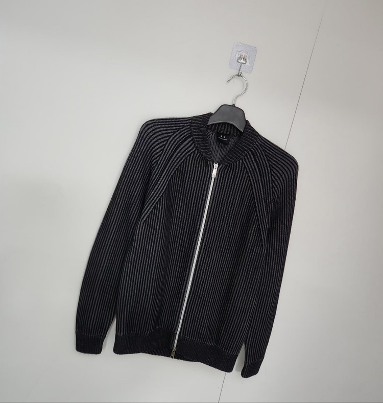 [아르마니익스체인지] 90 55 여 니트집업 이미지