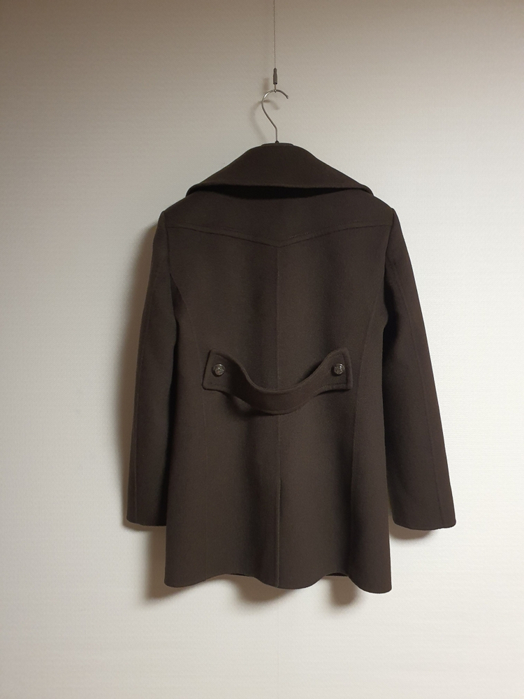 타임 time 더블 브레스트 핸드메이드 피코트 프리사이즈 정품 이미지