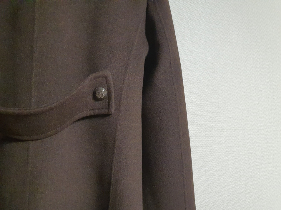 타임 time 더블 브레스트 핸드메이드 피코트 프리사이즈 정품 이미지