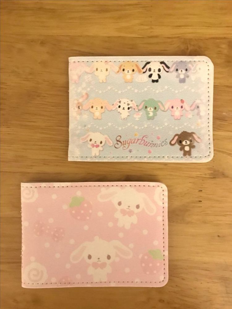 급처))레어! 일본고전풍 슈가바니즈 카드지갑?보관함? 키티 이미지
