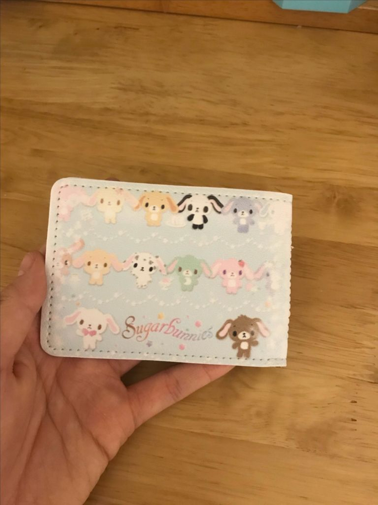 급처))레어! 일본고전풍 슈가바니즈 카드지갑?보관함? 키티 이미지