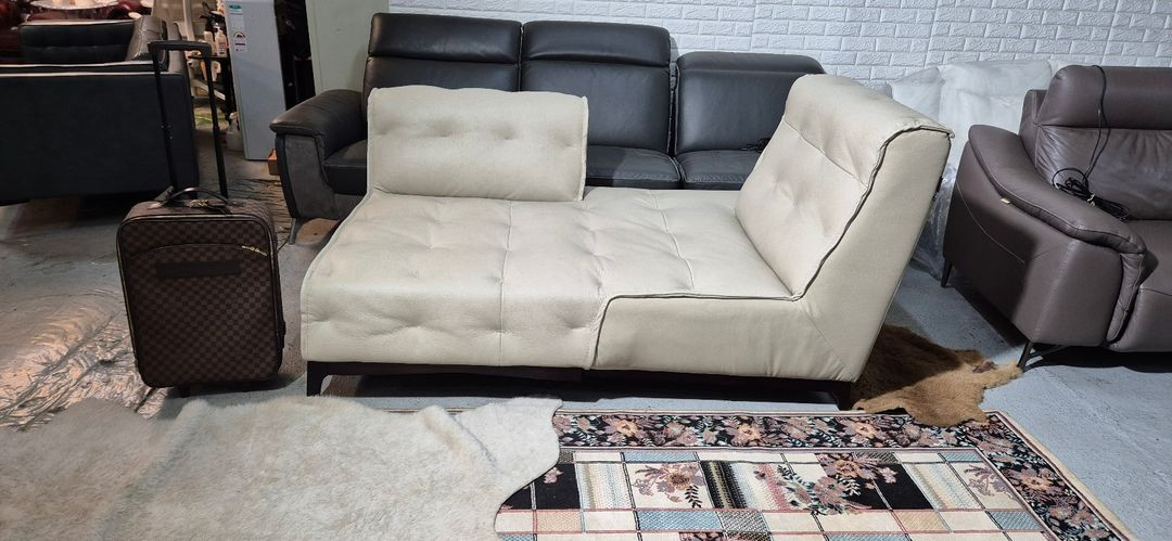 체리쉬 돌체 베리오 누벅천연통가죽 2인소파(배송비별도)--1