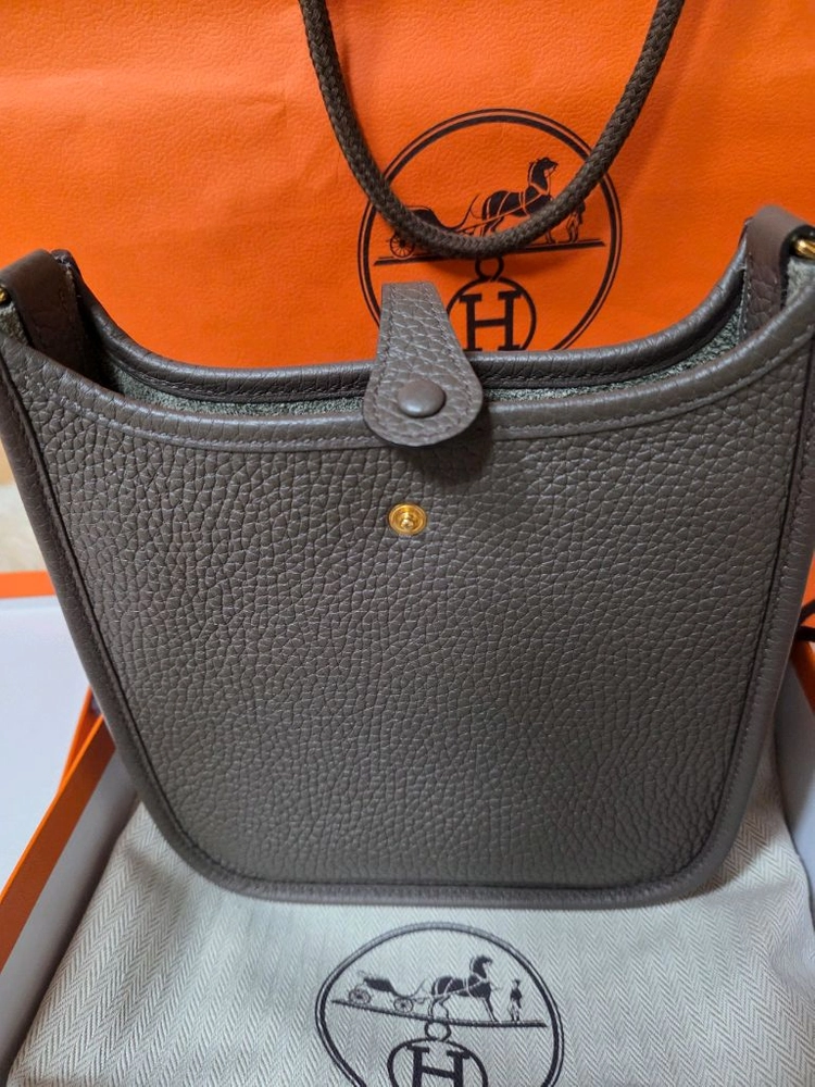 에르메스 미니 에블린 에땅 골드 Z각인, hermes, 감정소견서 포함, 에르메스 에블린 미니 이미지