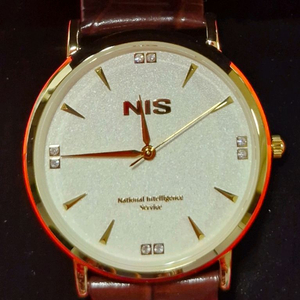 국정원 절대시계 NIS골드+보석 미사용 수집품 선물용 이미지