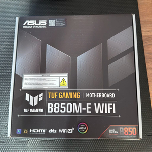 ASUS TUF Gaming B850M-E WIFI 메인보드 미개봉