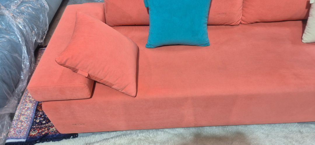 헷세드(HASSED) 베쏘 4인 일자형 소파+오토만(드라이세탁완료)--7