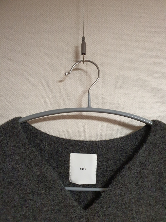 구호 kuho 알파카 캐시미어 울 니트 원피스 s 사이즈--2