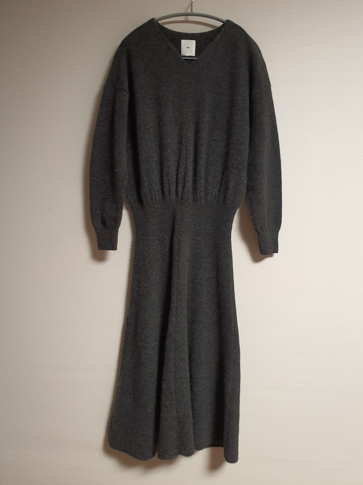구호 kuho 알파카 캐시미어 울 니트 원피스 s 사이즈--1