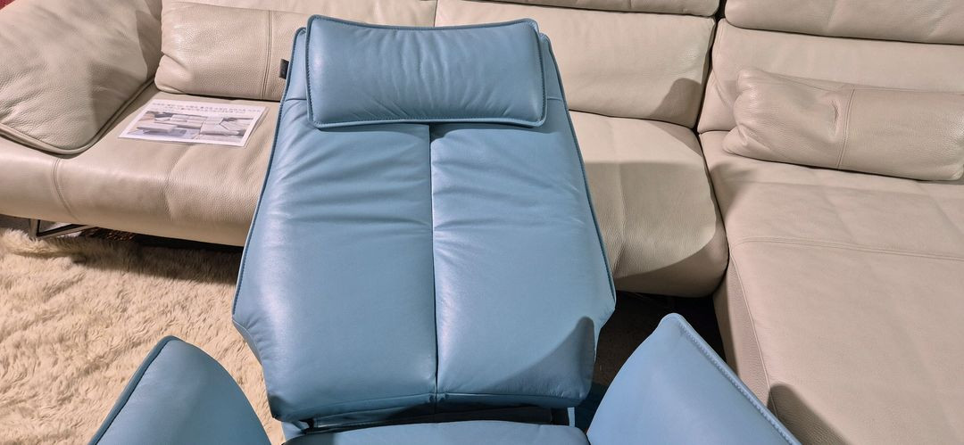 UND 천연가죽 1인 전동 리클라이너 소파쇼파 서울경기근거리 무료배송--7