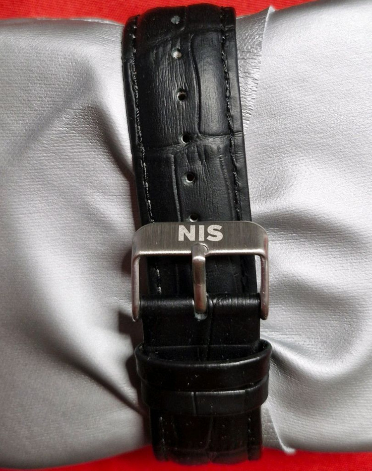 국정원 절대시계 NIS 블랙 +빨강포인트시침 미사용 수집품 선물용 이미지
