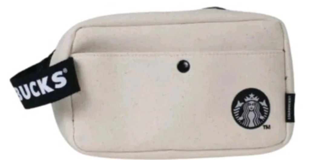 스타벅스 아이보리 사이렌 파우치--2
