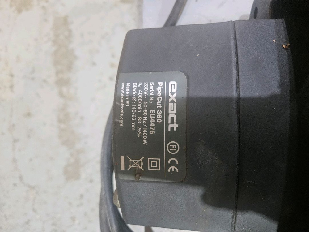 Exact PipeCut 360 파이프 절단기 이그젝트쏘 이미지