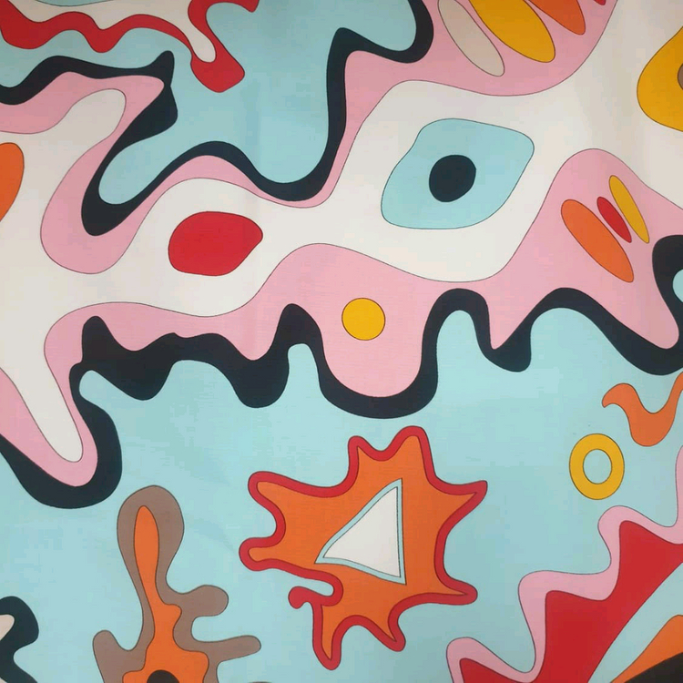 명품 명품 에밀리오 푸치 아이코닉 그래픽추상패턴 스커트--4