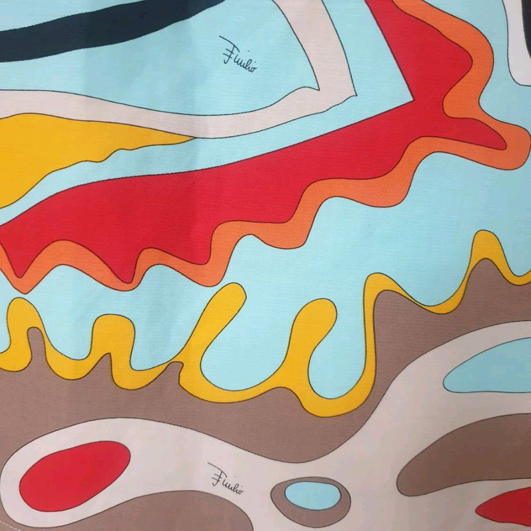 명품 명품 에밀리오 푸치 아이코닉 그래픽추상패턴 스커트--6