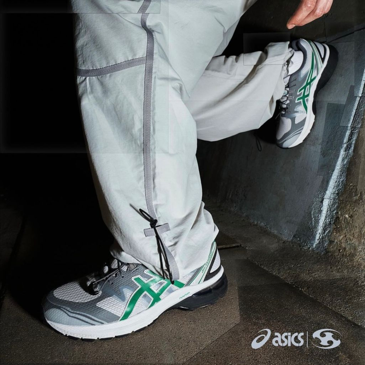 (공홈정품 235) 아식스 x 산산기어 젤 터레인 그린--3