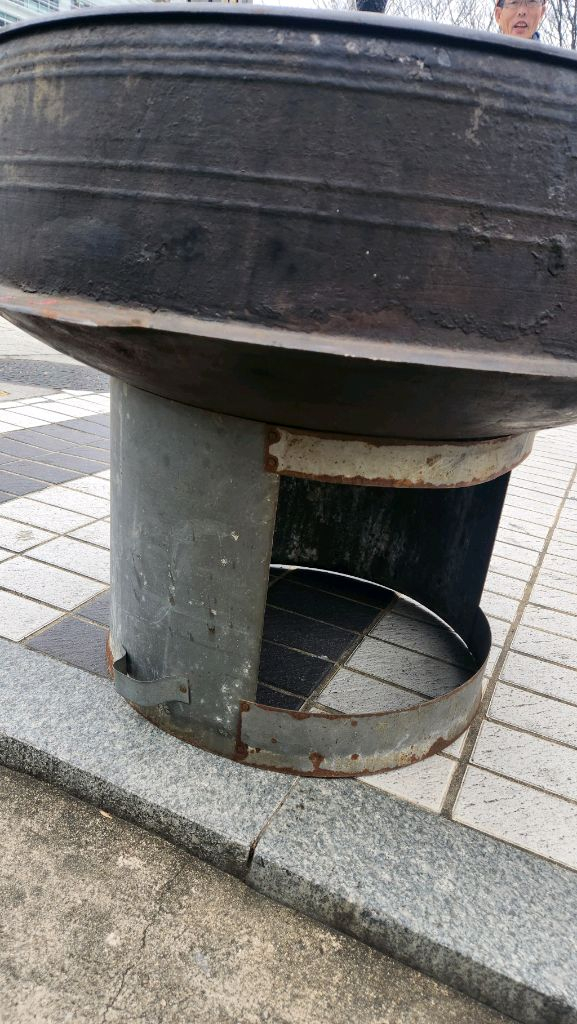 대형 무쇠 가마솥 이미지