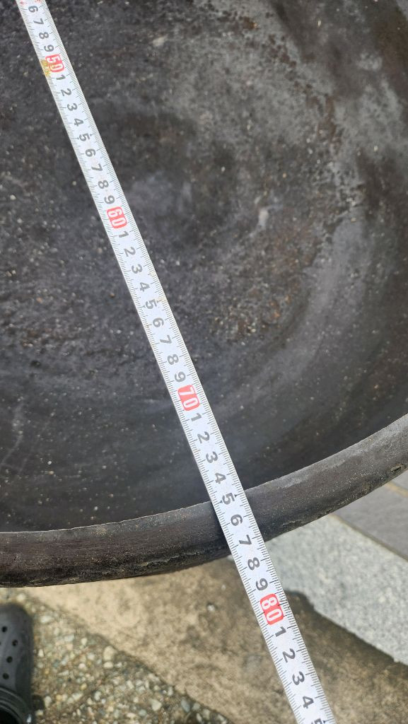 대형 무쇠 가마솥 이미지