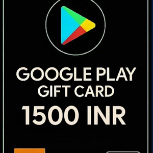 인도 플레이스토어 기프트카드 1500INR 이미지