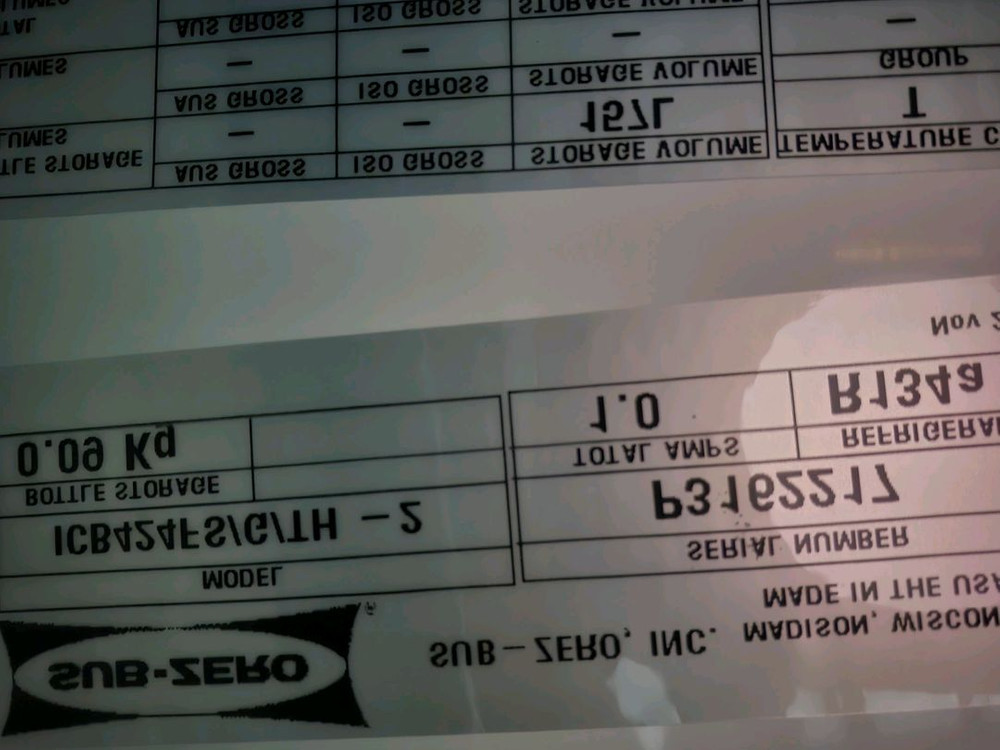 서브제로 (Sub-Zero)와인 셀러--4