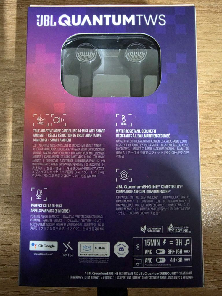 게이밍 2.4동글 JBL Quantum TWS 무선 이어폰--1