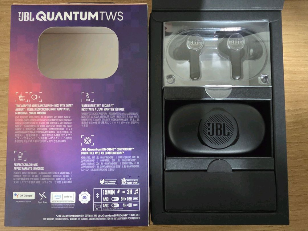 게이밍 2.4동글 JBL Quantum TWS 무선 이어폰--2