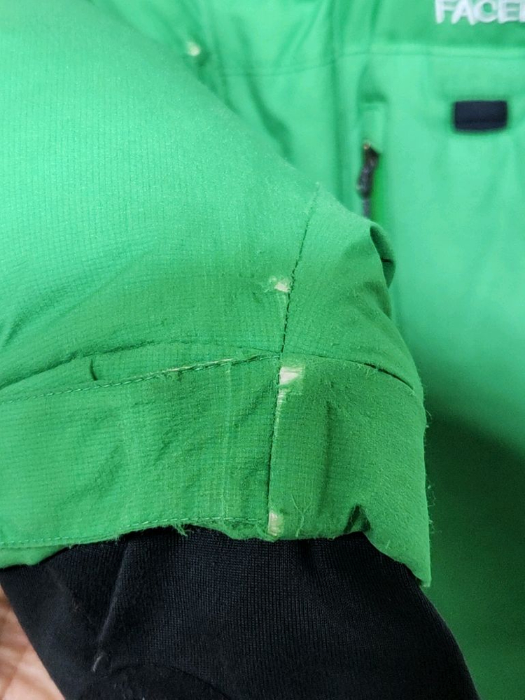 (M) 노스페이스 히말라야 패딩점퍼 녹색 거위털 다운자켓--8