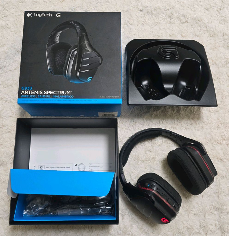 로지텍 G933 Artemis Spectrum 게이밍 헤드셋--7