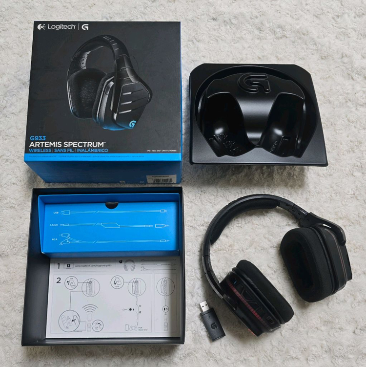 로지텍 G933 Artemis Spectrum 게이밍 헤드셋--8