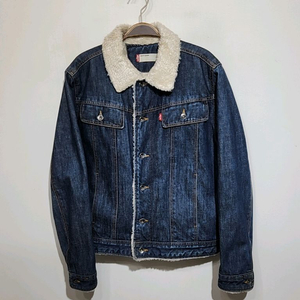 (M) 리바이스 양털 청자켓 중진청 데님자켓 레드탭 이미지
