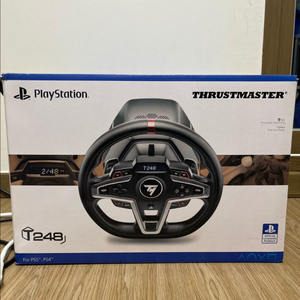 트러스트마스터 T248 레이싱 휠 PS5/PS4