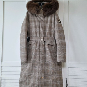 (택만없는새제품)꼰데오브플로렌스 사가퍼 구스다운 롱패딩. 95