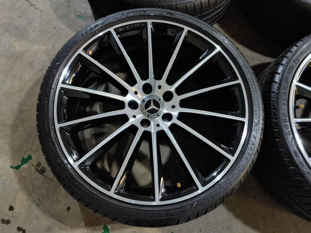 벤츠 W213 E클래스 마차 20인치 정품 휠타이어--1