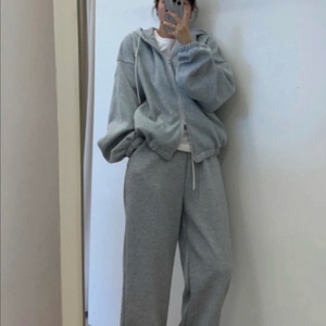 새상품) 여성 기모 후드집업 상하세트 77