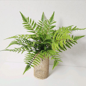 새상품)풍성한 고사리 조화 라지라탄화병 인테리어소품