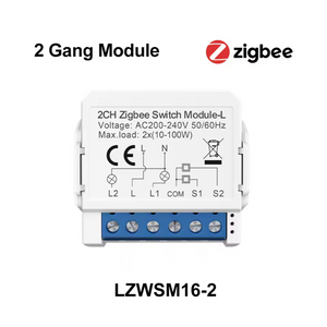 Zigbee 스마트 스위치 모듈 2채널