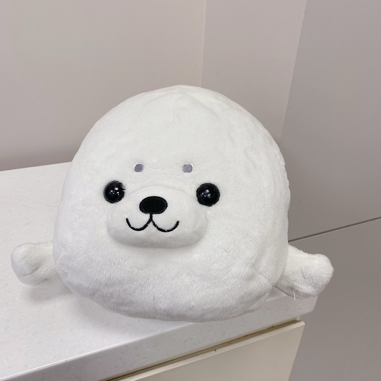 베스킨라빈스 하프물범 허그쿠션 물개 인형--3