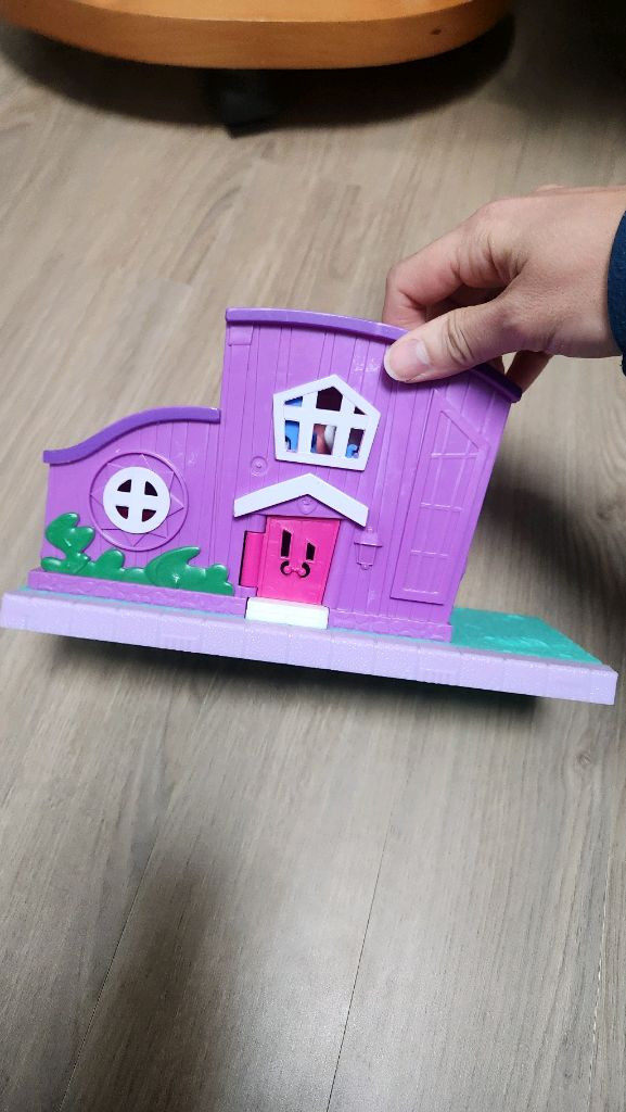 폴리포켓 4층 인형집--2