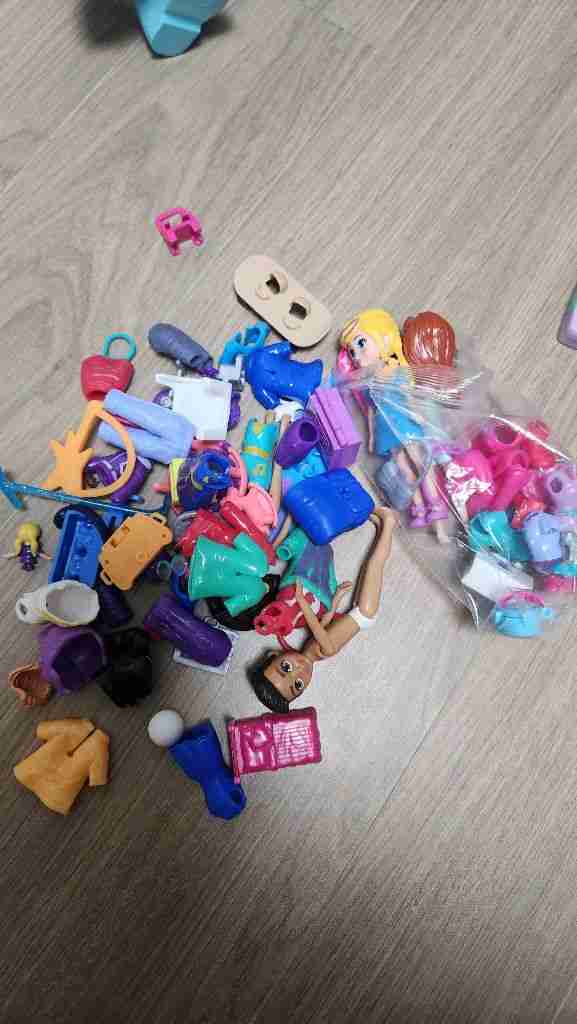 폴리포켓 4층 인형집--3