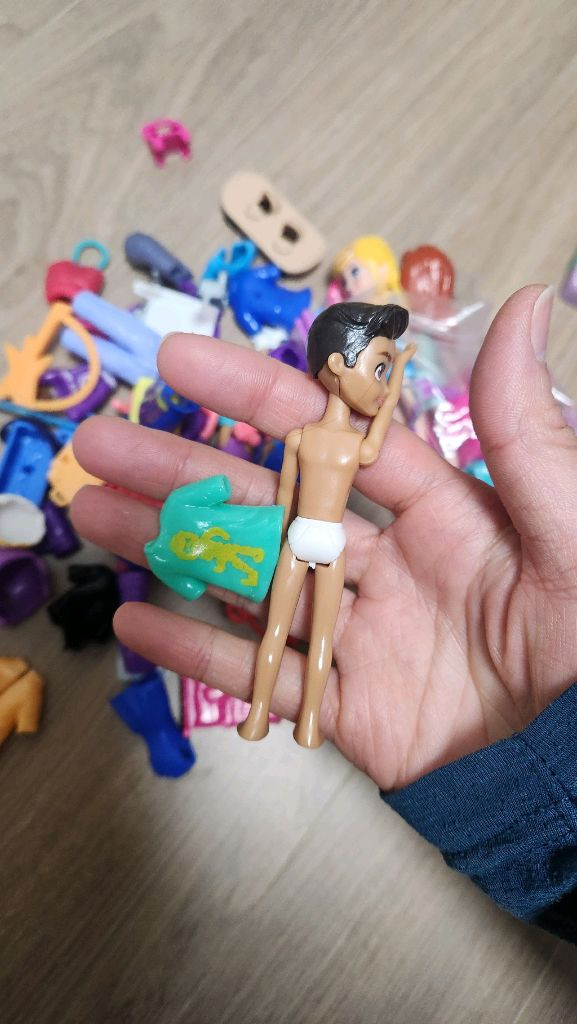 폴리포켓 4층 인형집--4