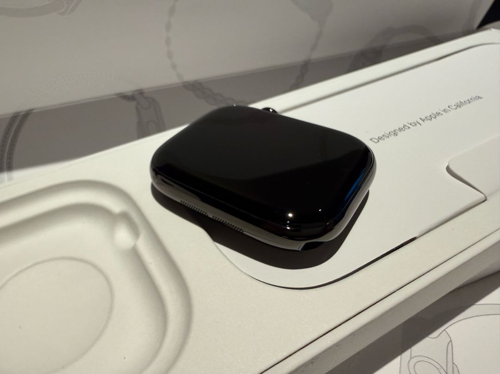 애플워치11 46mm 티타늄 슬레이트 밀레니즈 루프--1